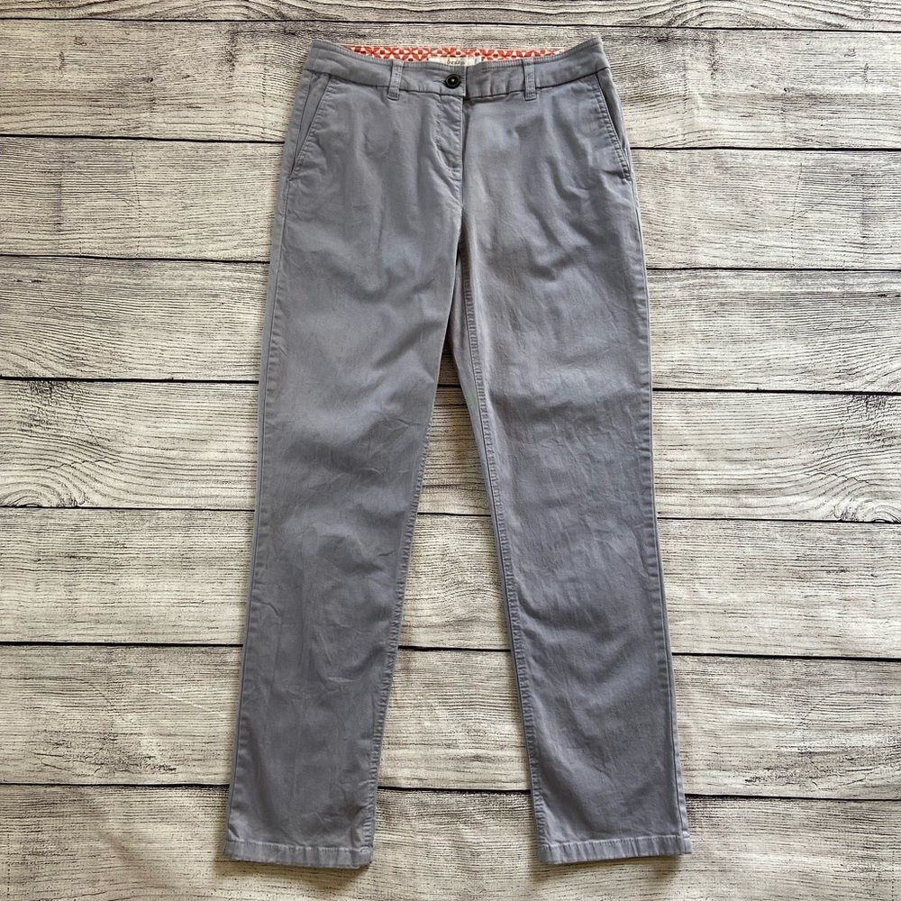 Boden gray chinos pants size 2 regular